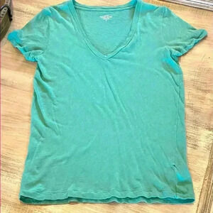 J. Crew vintage cotton V neck tee-NWOT-size M